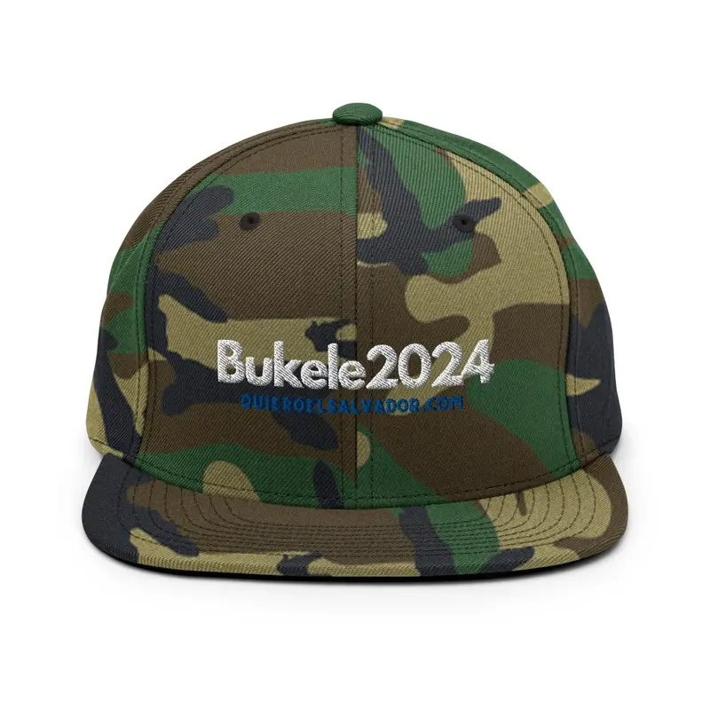 Gorras "Bukele 2024" El Salvador