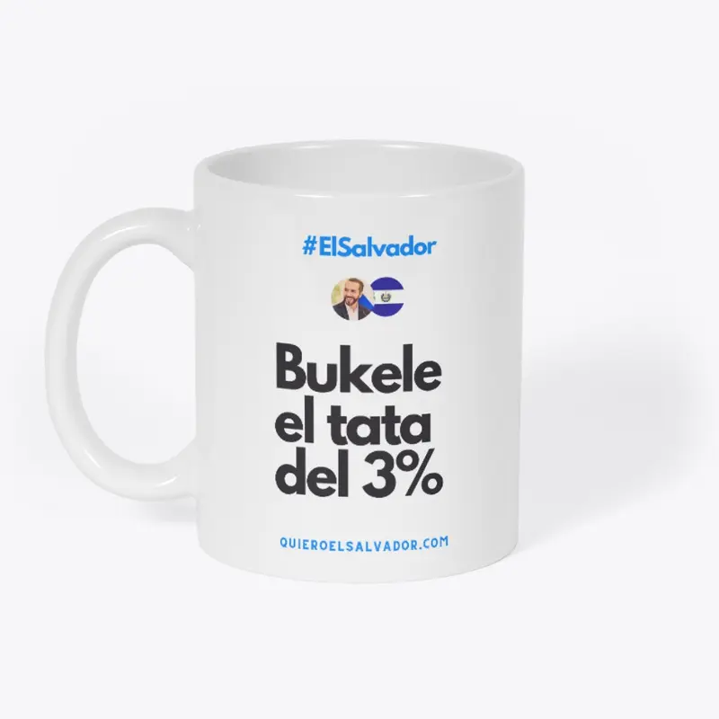 Tasa "Bukele el tata del 3%"