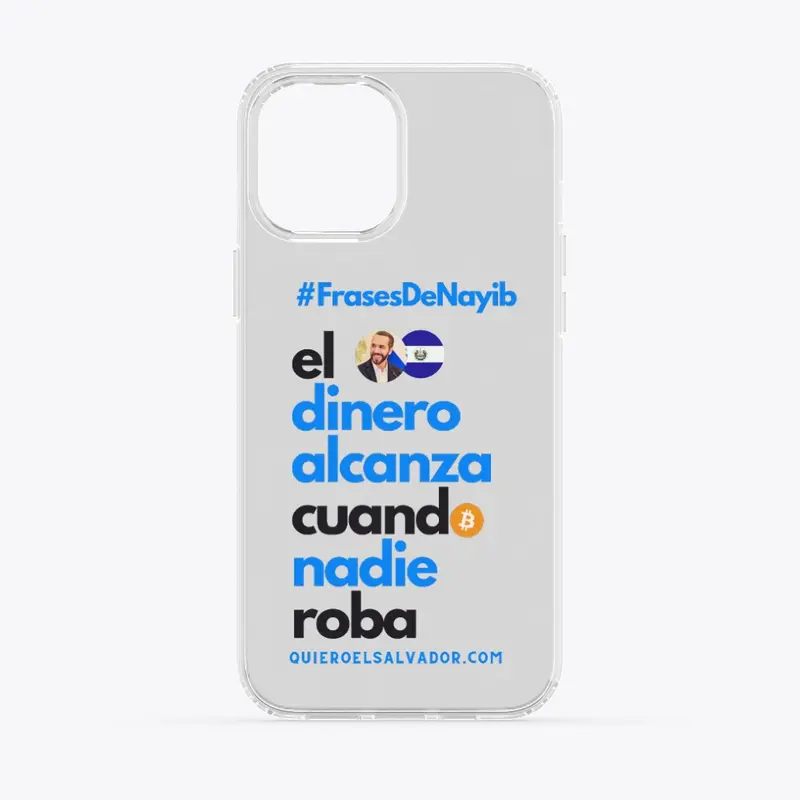 Case iPhone "El Dinero alcanza"