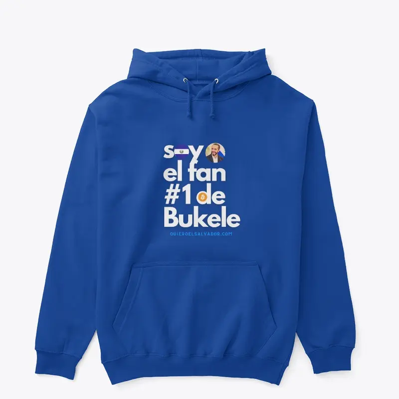 Sudadera "Soy el fan #1 de Bukele"