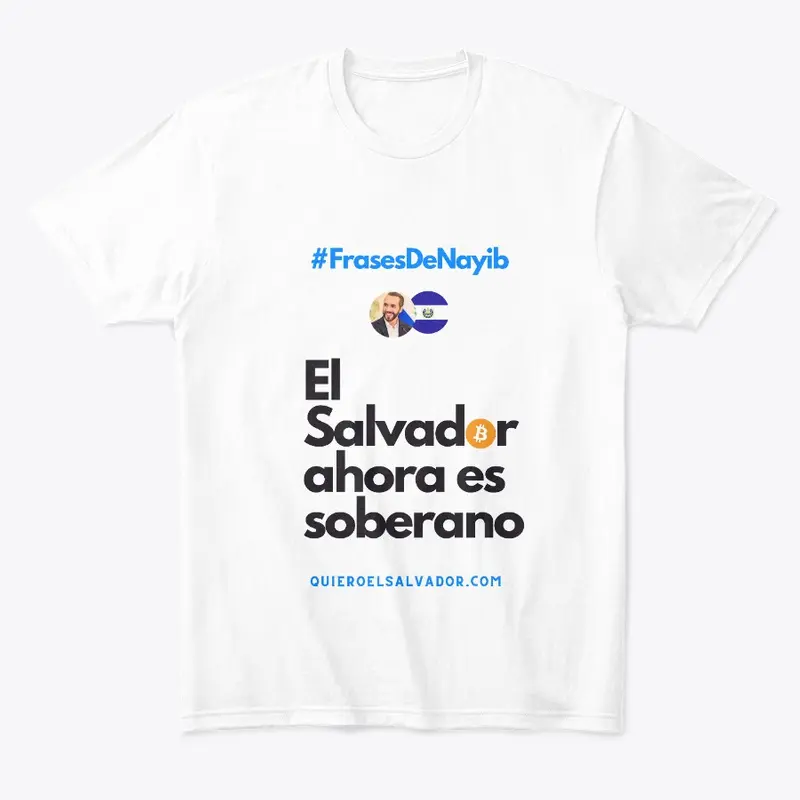 T-Shirt "El Salvador es Soberano"